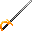 Invicon Iron Rapier.png: Inventory sprite for Iron Rapier in Minecraft as shown in-game with description: Iron Rapier