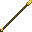 Invicon Gold Pike.png: Inventory sprite for Gold Pike in Minecraft as shown in-game with description: Gold Pike
