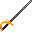 Invicon Steel Rapier.png: Inventory sprite for Steel Rapier in Minecraft as shown in-game with description: Steel Rapier