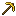 Invicon Golden Pickaxe.png: Inventory sprite for Golden Pickaxe in Minecraft as shown in-game with description: Golden Pickaxe When in Main Hand:  2 Attack Damage  1.2 Attack Speed