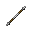 Invicon Iron Quarterstaff.png: Inventory sprite for Iron Quarterstaff in Minecraft as shown in-game with description: Iron Quarterstaff
