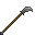 Invicon Steel Naginata.png: Inventory sprite for Steel Naginata in Minecraft as shown in-game with description: Steel Naginata