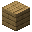 Invicon Oak Planks.png: Inventory sprite for Oak Planks in Minecraft as shown in-game with description: Oak Planks