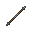 Invicon Steel Quarterstaff.png: Inventory sprite for Steel Quarterstaff in Minecraft as shown in-game with description: Steel Quarterstaff