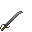 Invicon Steel Sabre.png: Inventory sprite for Steel Sabre in Minecraft as shown in-game with description: Steel Sabre