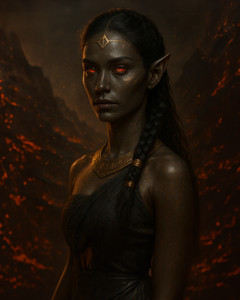 Female Ash Elf Potrait