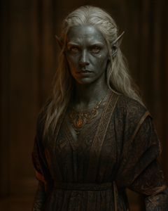 Noble Female Ash Elf Portait