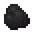 Invicon Coal.png: Inventory sprite for Coal in Minecraft as shown in-game linking to Coal with description: Coal