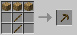 Wooden Pickaxe recipe.png